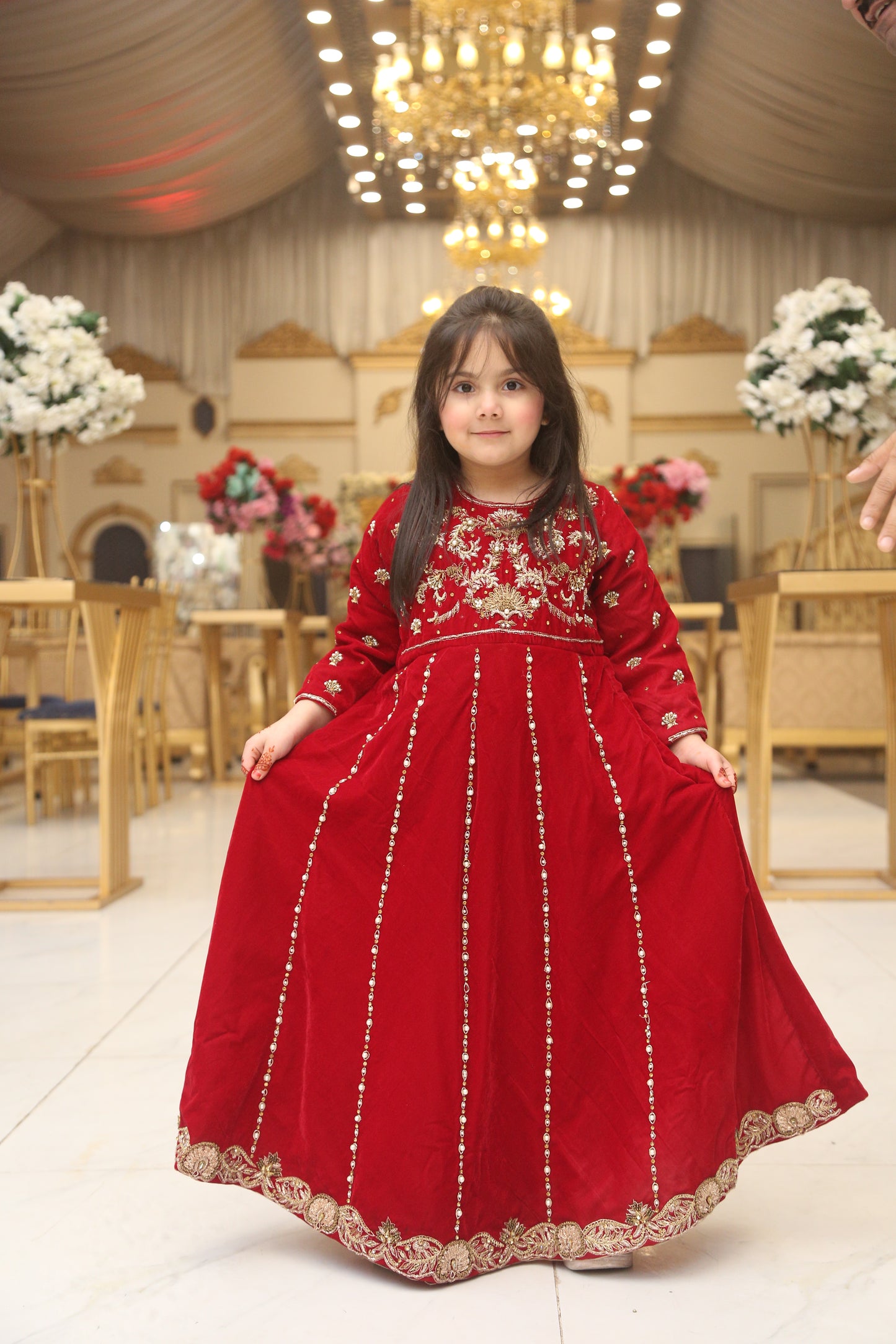 Mirha Velvet Maxi