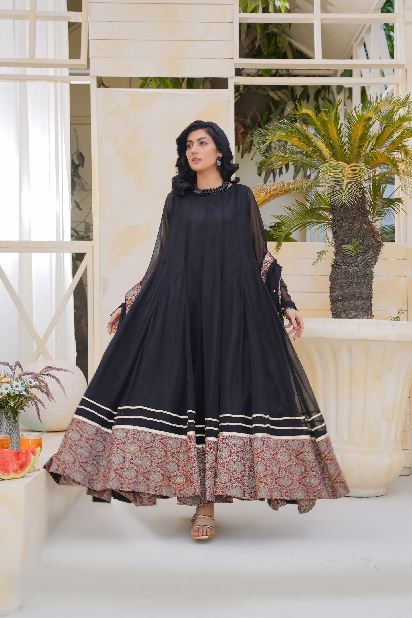 Black Anarkali