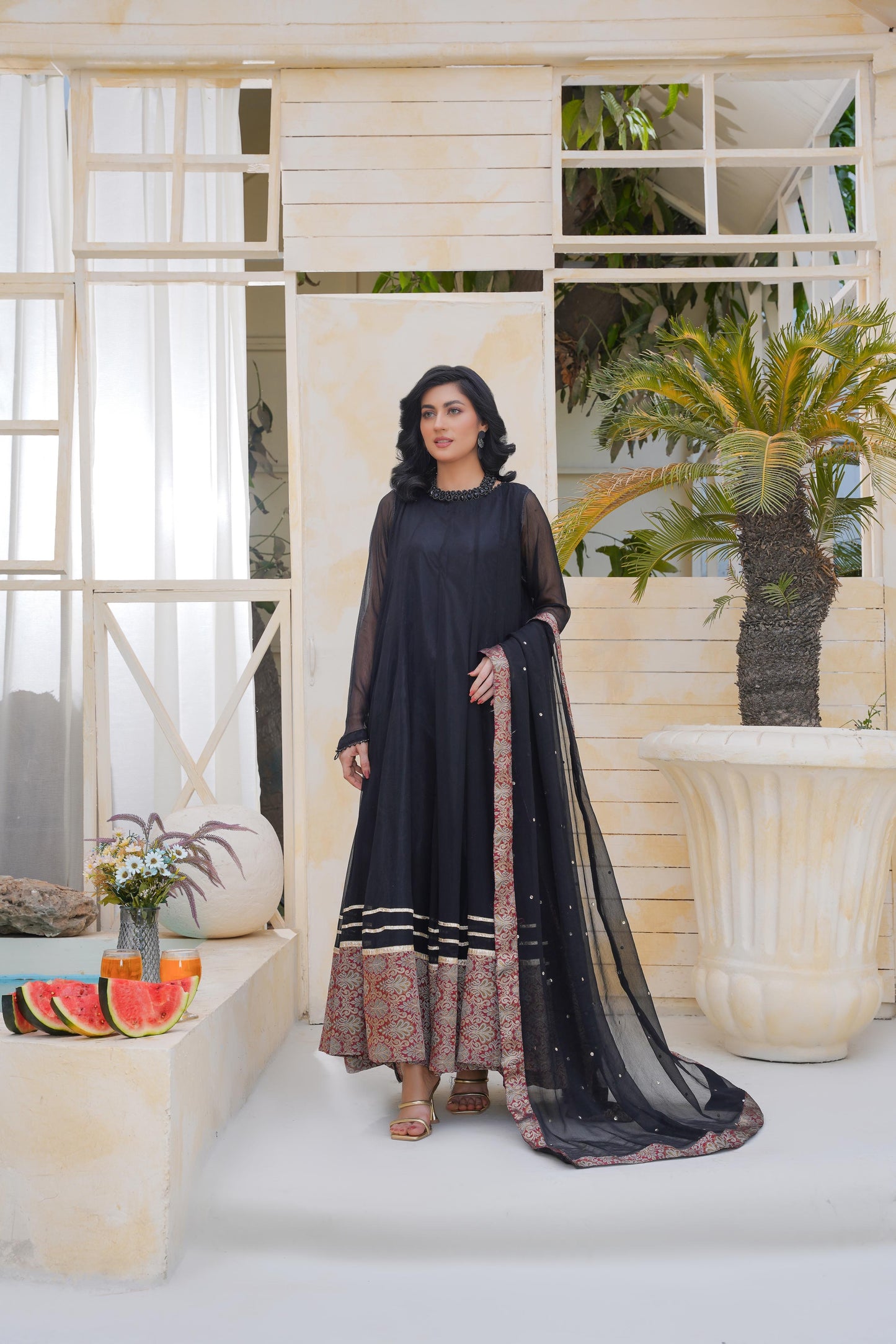 Black Anarkali