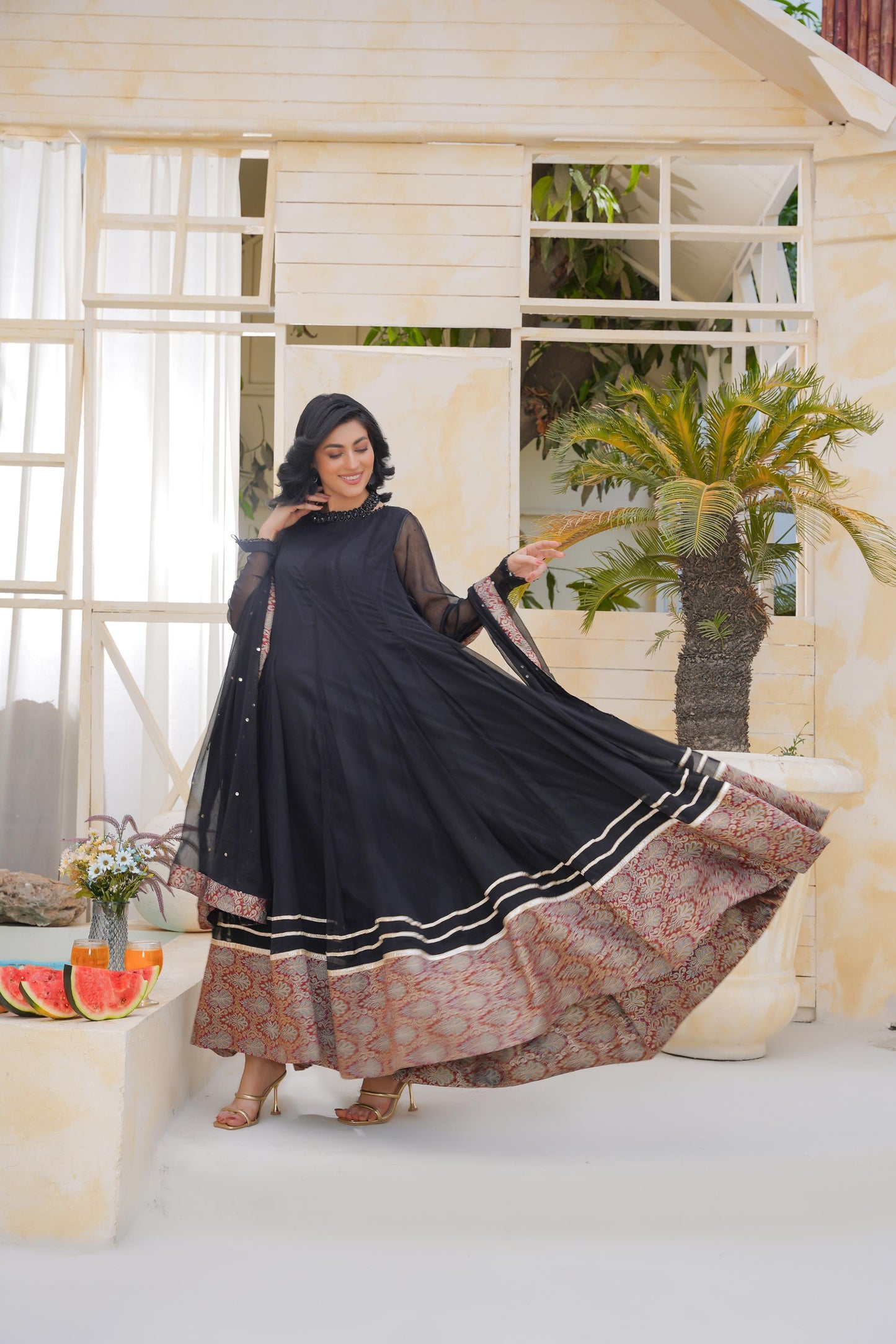 Black Anarkali