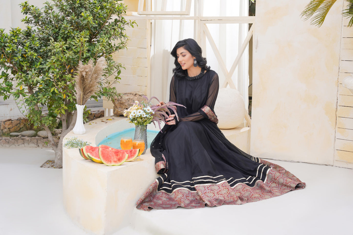 Black Anarkali