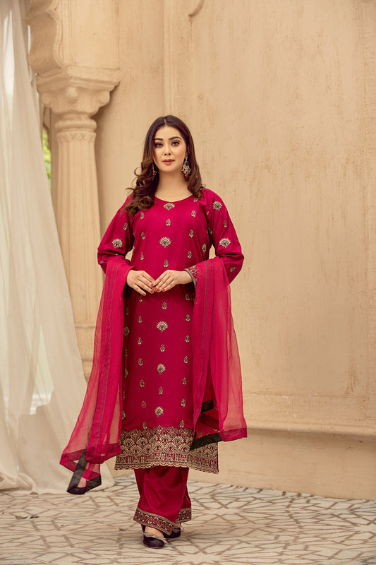 Afsaneh Embroidered unstitch