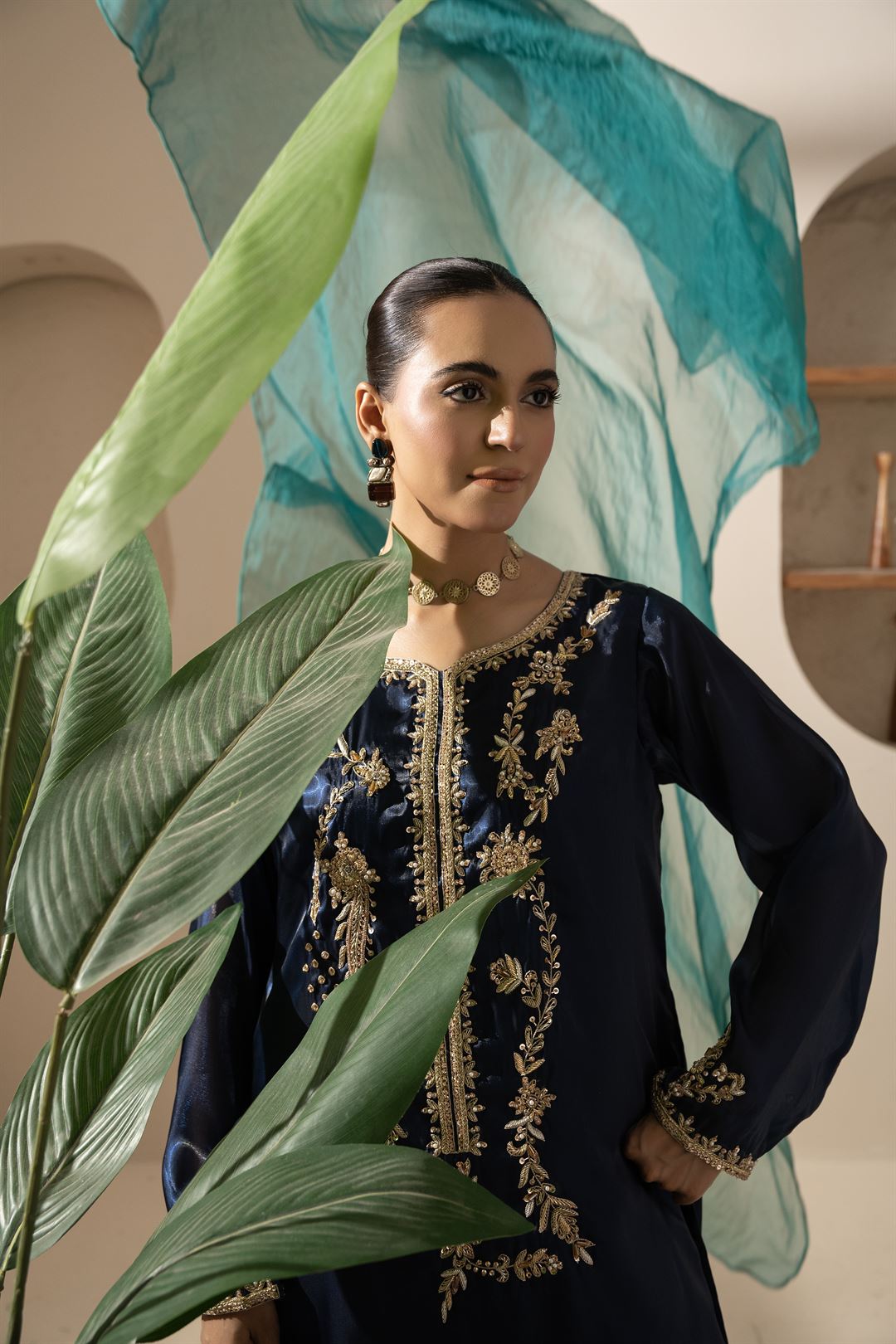 Soraya – Navy Blue