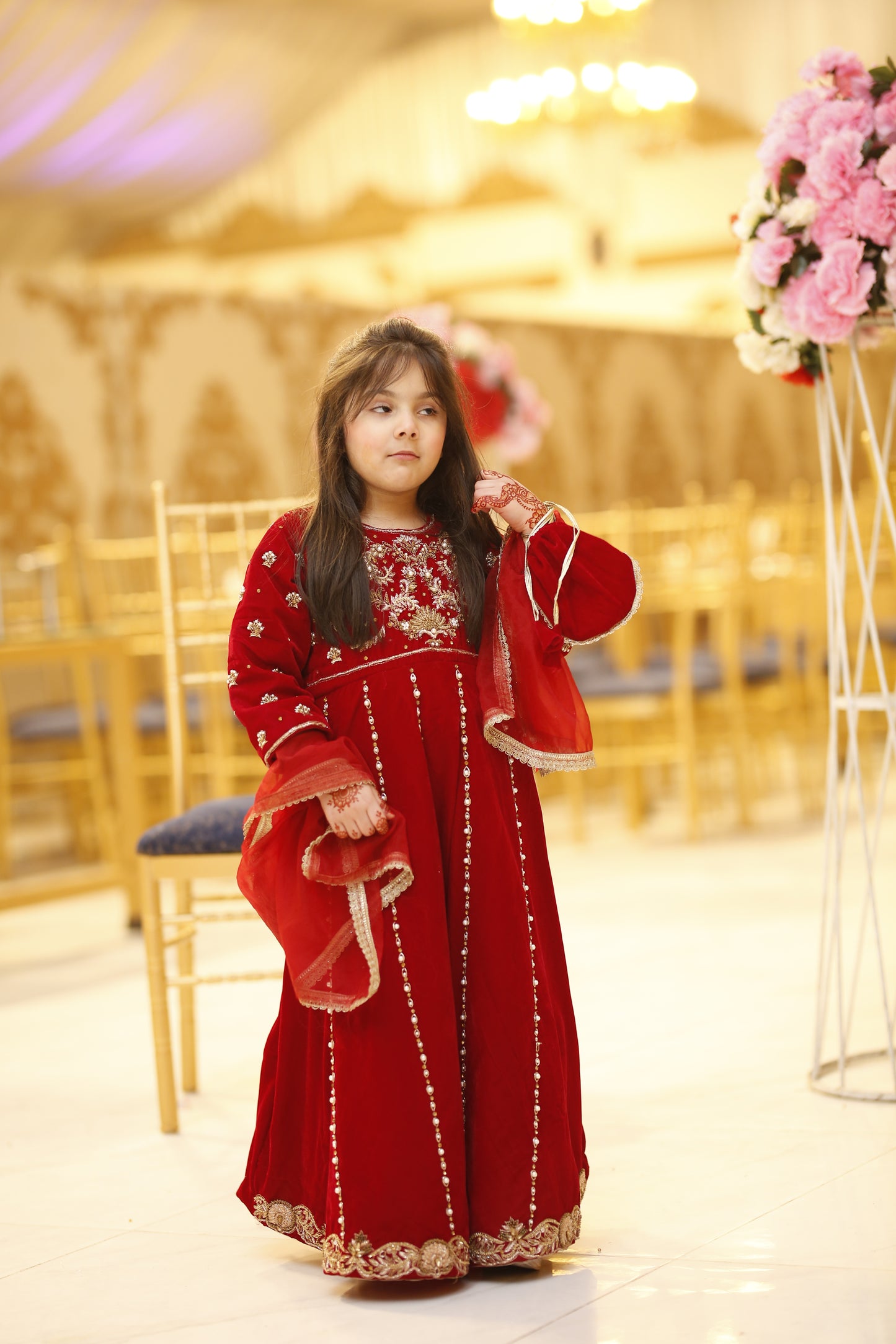 Mirha Velvet Maxi
