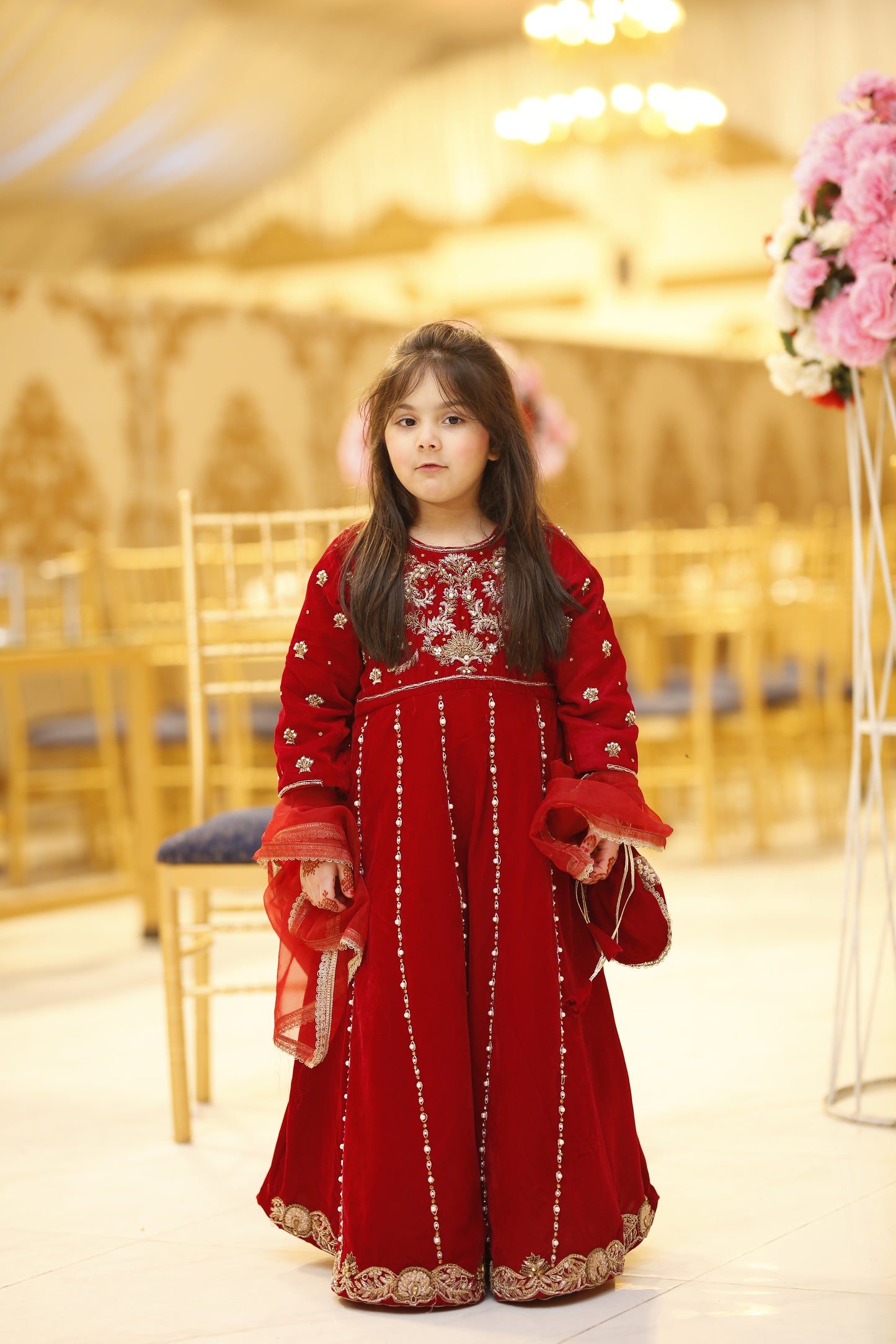 Mirha Velvet Maxi