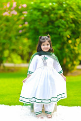 Azaadi outfit Hand Embroided