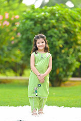 Azaadi outfit Hand Embroided