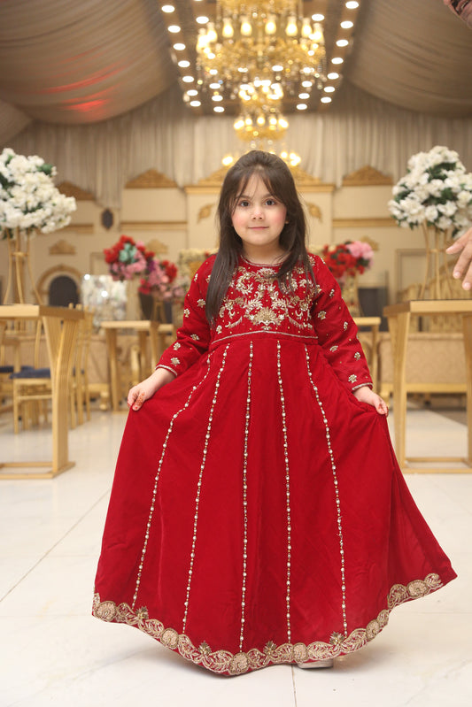 Mirha Velvet Maxi