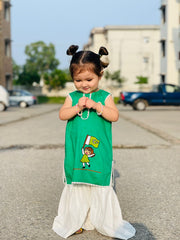 Azaadi outfit hand embroidered