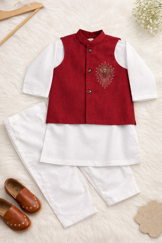 Boy waistcoat set
