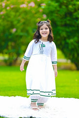 Azaadi outfit Hand Embroided