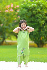 Azaadi outfit Hand Embroided