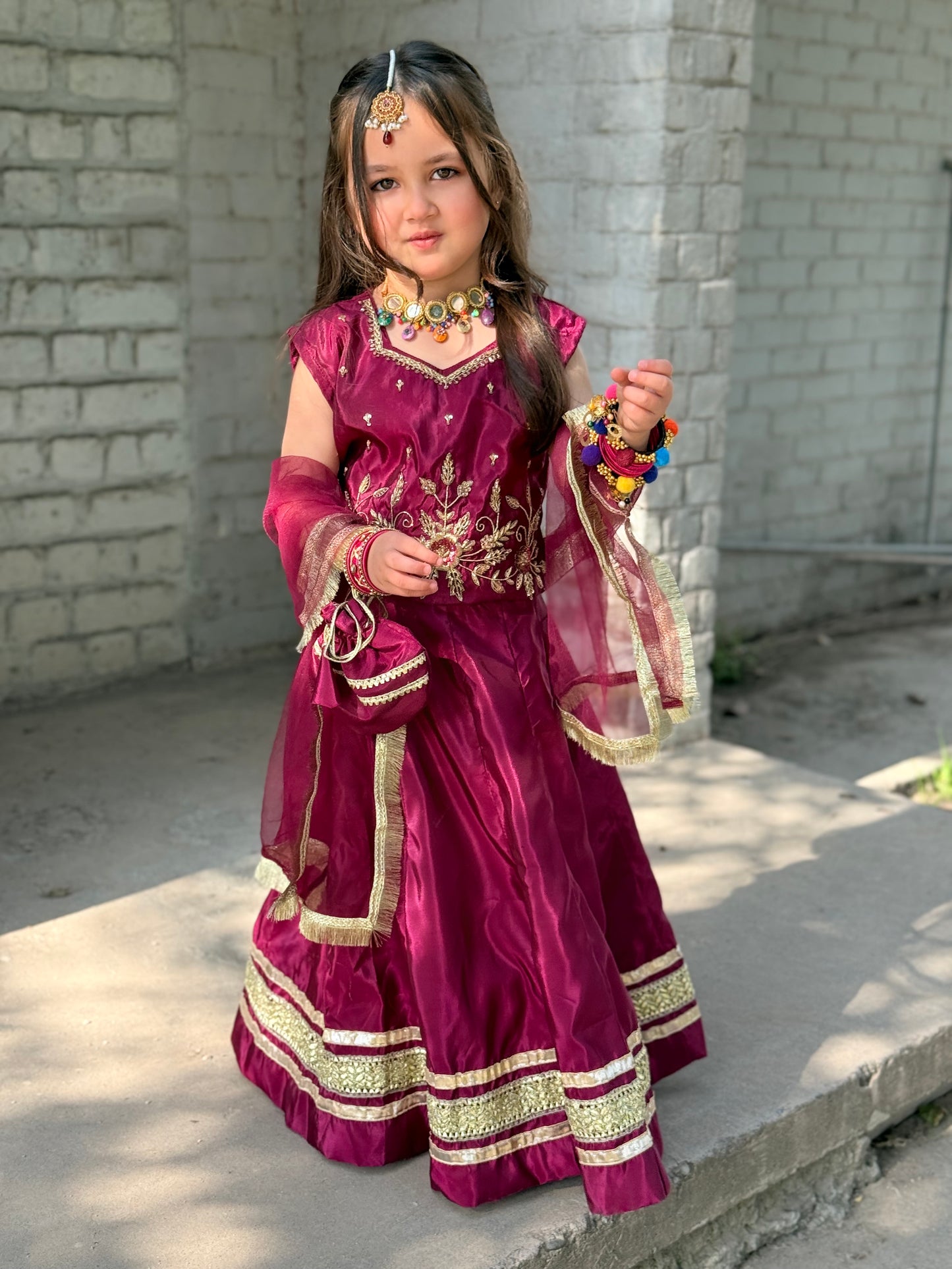 Hibah Lehnga choli