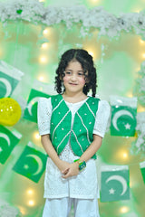 Azaadi outfit chikankari 2