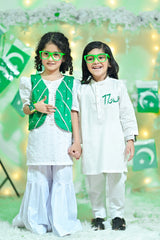 Azaadi outfit chikankari 2