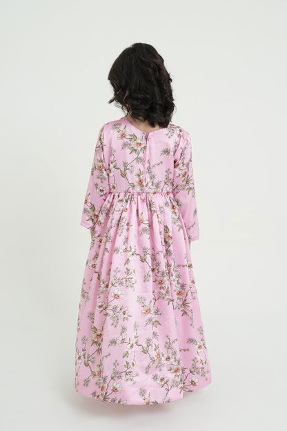 Elysian Silk Floral Maxi Dress