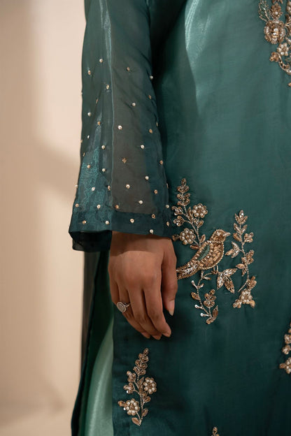 Elara — Teal Bloom