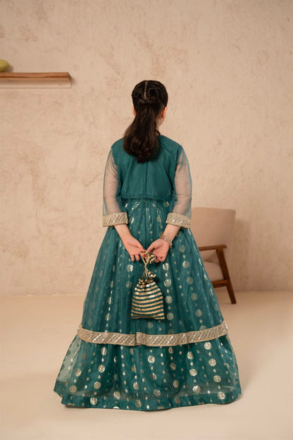 Emerald Shine Gown