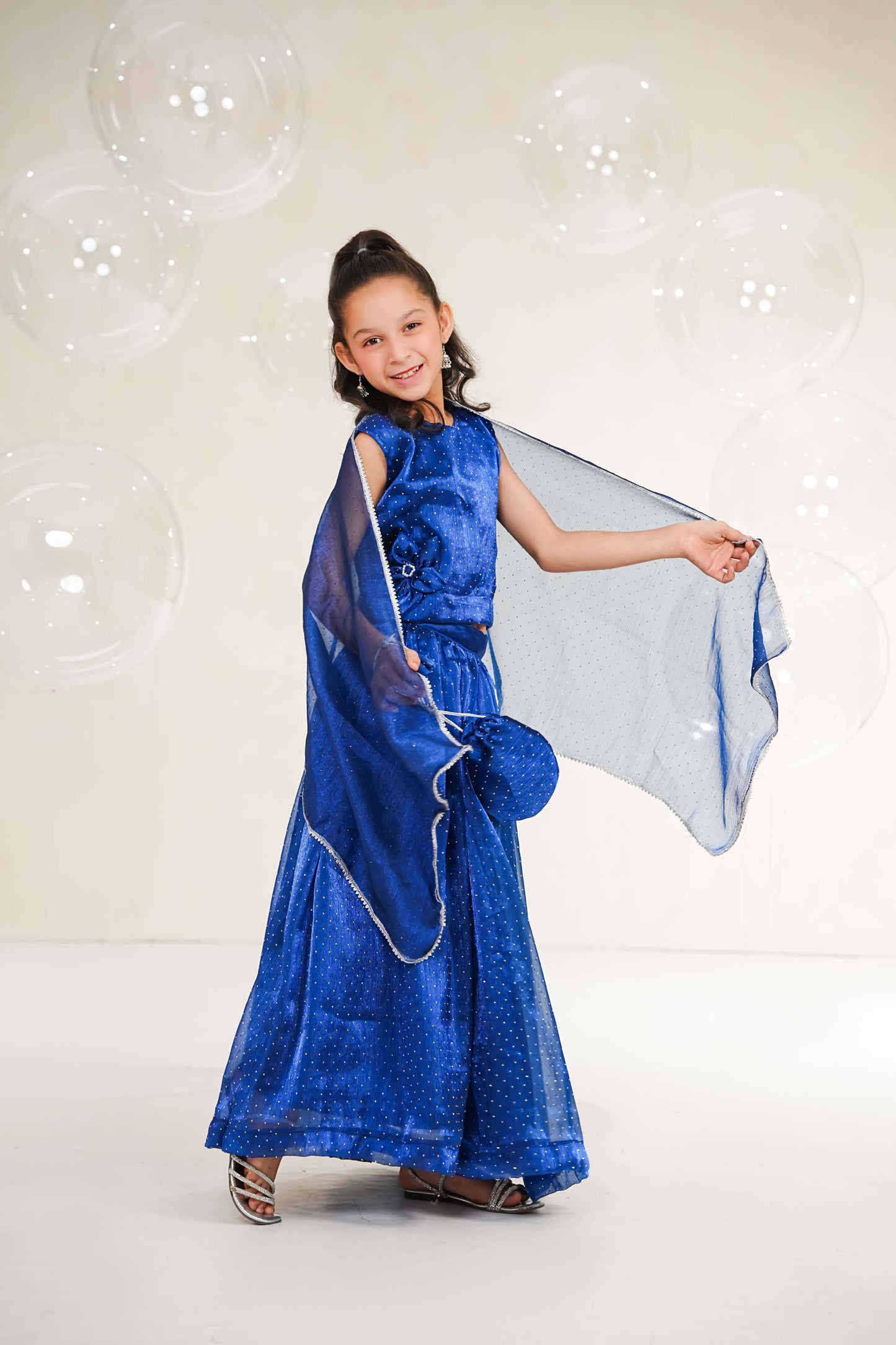 Royal Blue Lehenga
