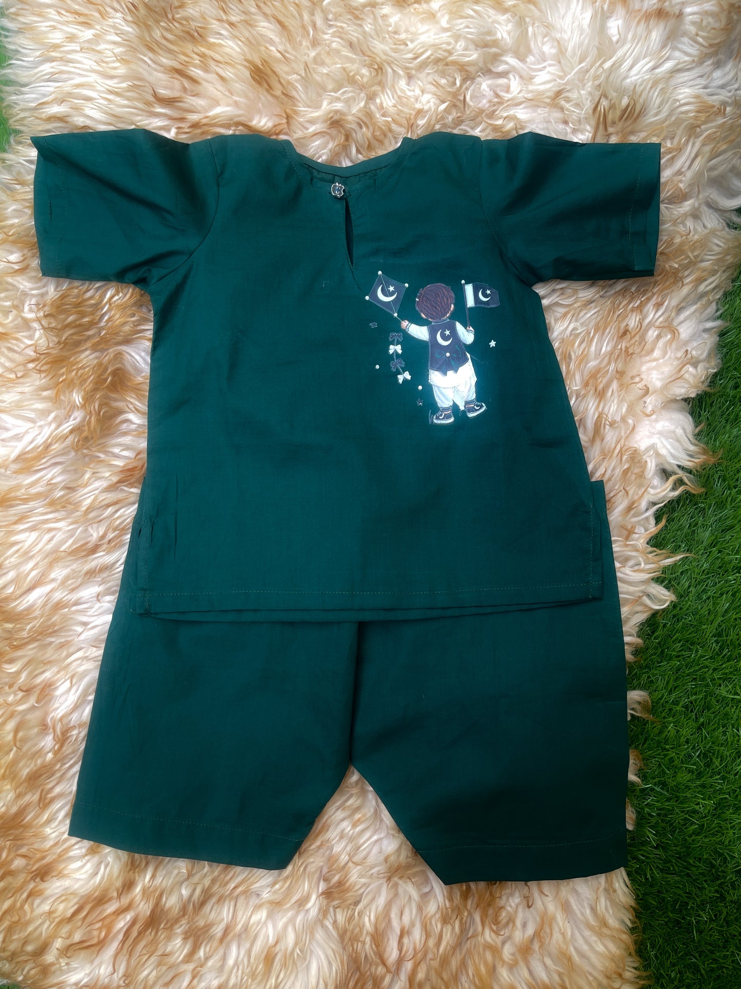 Azadi shorts set