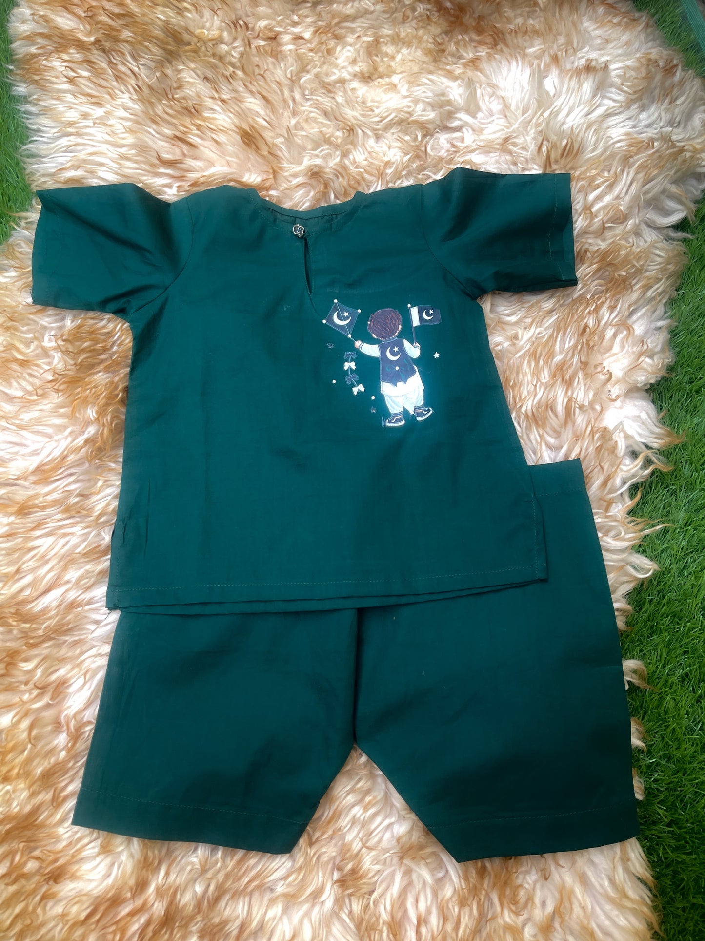 Azadi shorts set