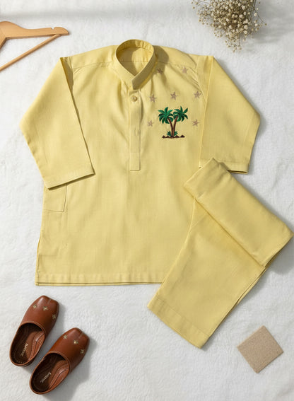 Yellow Kurta Set