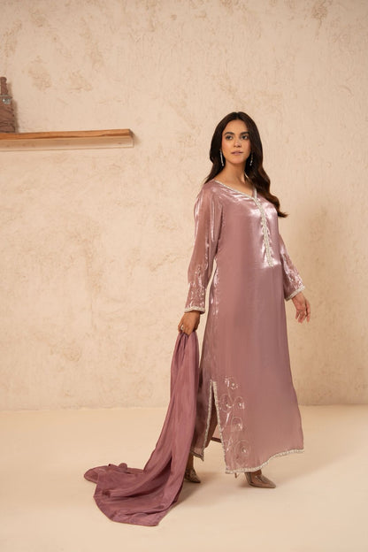Zarmin_mauve kaftan